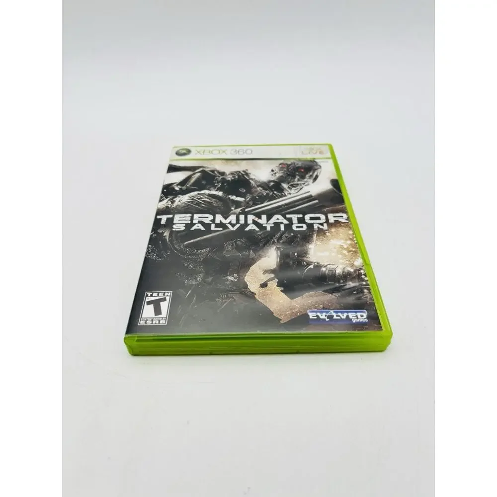 Terminator Salvation Xbox 360 Action Shooter Game CIB Complete Tested Works VG